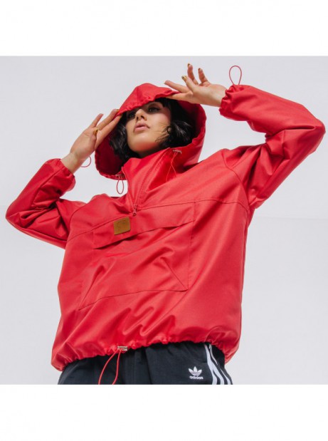 Anorak wind jacket red