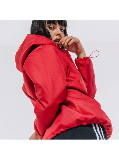 Anorak wind jacket red