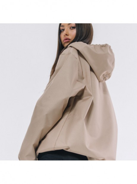 Anorak mocca wind jacket