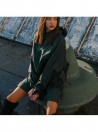 Bottle green longline wind jacket