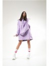 Wind jacket longline lilac