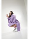 Wind jacket longline lilac