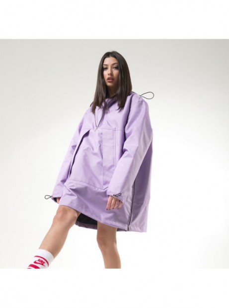 Wind jacket longline lilac