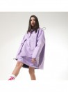 Wind jacket longline lilac