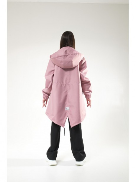 Kurtka / płaszcz typu parka dusty pink