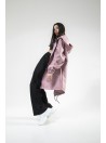 Jacket / parka coat dusty pink