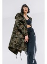 Camo parkas jacket
