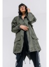 Parka khaki jacket/coat