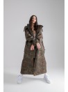 Parka Longline Hoodie Oversize camo