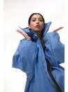 Bomber oversize baby blue jacket