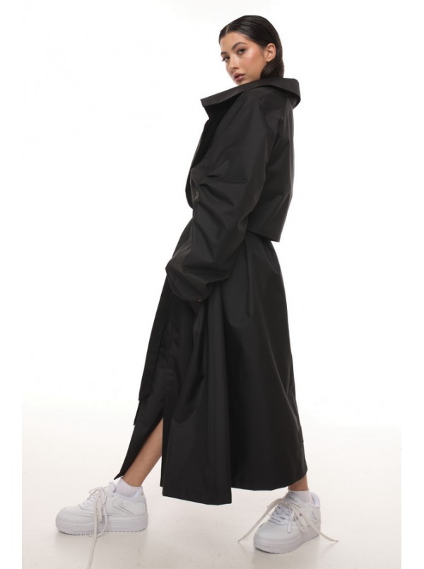 Maxi Oversized Coat Black