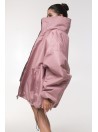 Bomber oversize jacket dusty pink