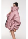 Bomber oversize jacket dusty pink