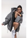 Bomber oversize jacket grey