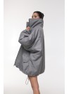 Bomber oversize jacket grey