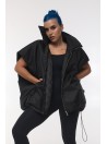 Oversize Vest in black