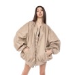 Bomber oversize jacket mocca