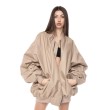 Bomber oversize jacket mocca