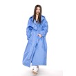 copy of Oversize maxi trench coat in baby blue