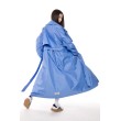 copy of Oversize maxi trench coat in baby blue