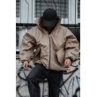 Bomber oversize jacket mocca