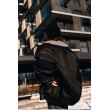 Bomber oversize jacket black