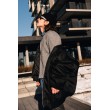 Bomber oversize jacket black