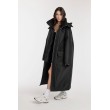 Parka Longline Hoodie Oversize black