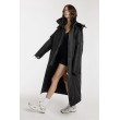 Parka Longline Hoodie Oversize black