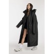 Parka Longline Hoodie Oversize black