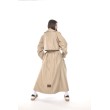 Coat / trench maxi oversize mocca