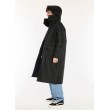 Parka Longline Hoodie Oversize black