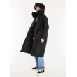 Parka Longline Hoodie Oversize black