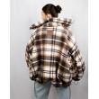 Bomber oversize terra jacket