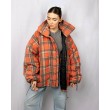 Bomber oversize red rush jacket