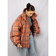 Bomber oversize red rush jacket