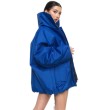 Bomber oversize jacket indigo