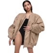 Bomber oversize jacket mocca
