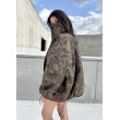 Kurtka typu bomber oversize collar camo