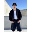 Bomber oversize jacket black
