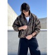 Men's Camo looseZip oversize jacket