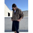 Men's Camo looseZip oversize jacket