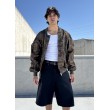 Men's Bomber oversize jacket in camo