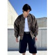 Men's Bomber oversize jacket in camo
