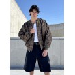 Men's Bomber oversize jacket in camo