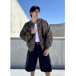 Men's Bomber oversize jacket in camo