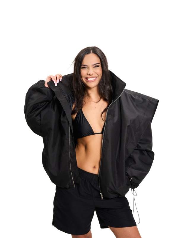 Parachute oversize bomber jacket