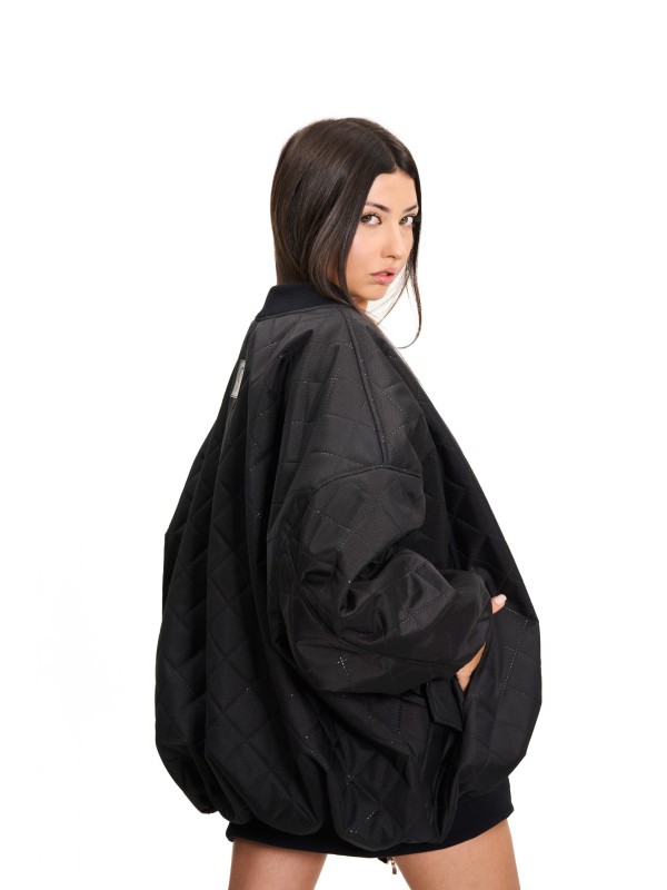 Cloud oversize bomber jacket