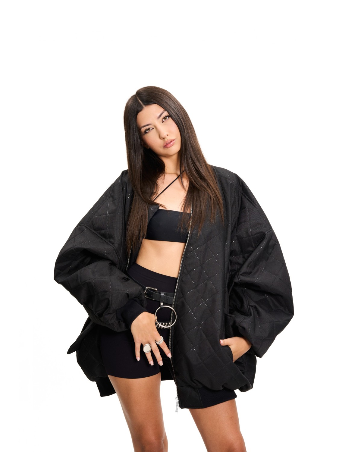 cloud bomber jacket