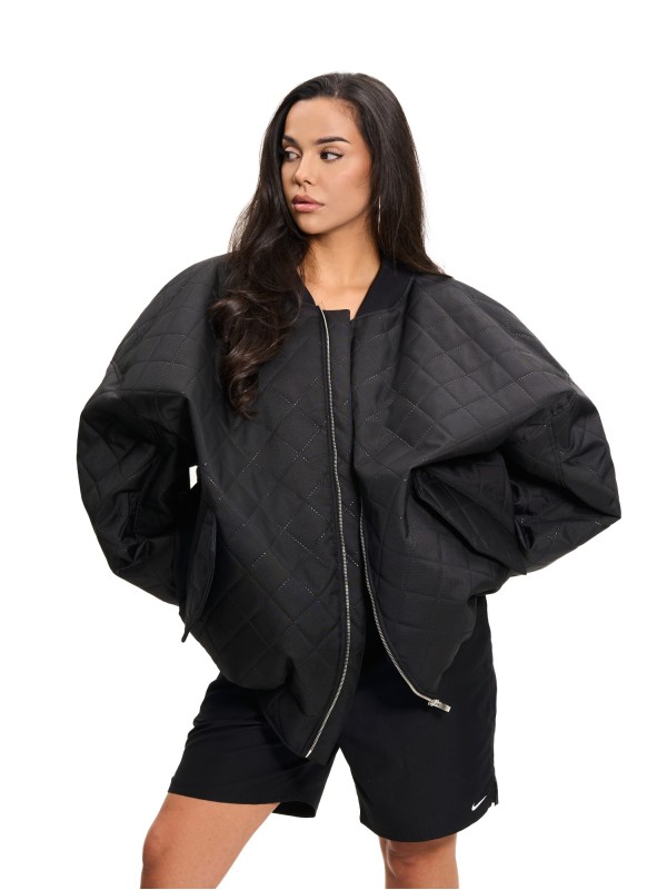 Cloud oversize bomber jacket